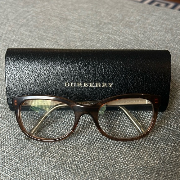 BURBERRY Eyeglasses Frames B 2213 3564 53-20 140 - Picture 2 of 16